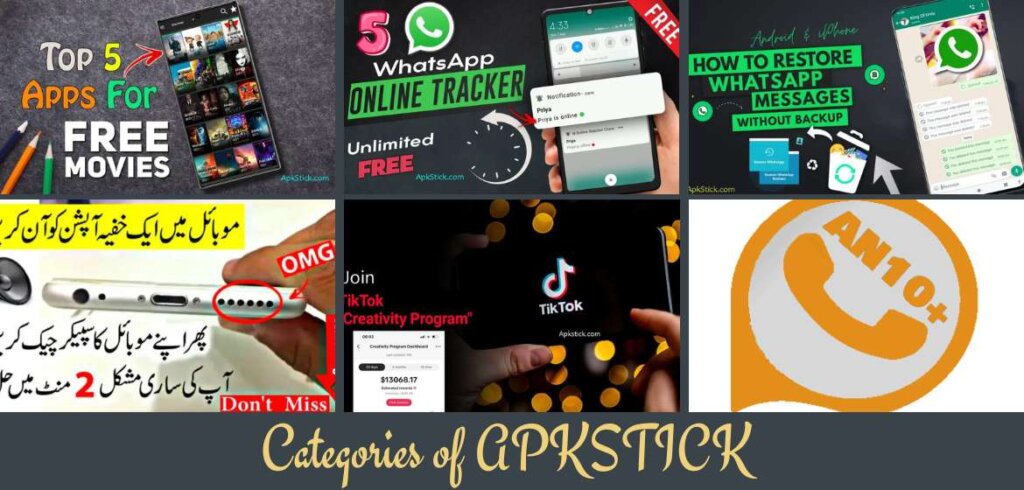 Categories of APKSTICK 